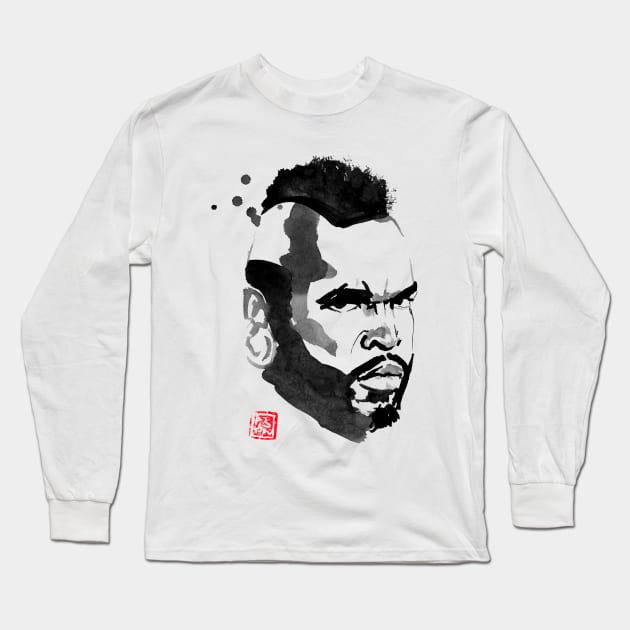 mister T Long Sleeve T-Shirt by pechane